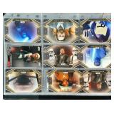 Topps Chrome StarWars Collector card Sheets
