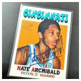1996 Toops Reprint Auto Nate Archibald