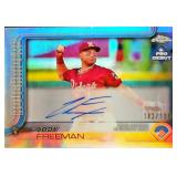 2025 Topps Chrome Pro Debut Autos Cody Freeman
