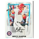 2019 Bowman Repring Auto Bryce Harper
