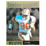 1996 Upperdeck Season Leaders Jerry Rice