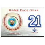 2003 Upperdeck Game Face Gear Sammyb Sosa