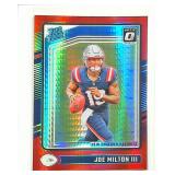 2024 Donruss Optic Joe Milton III Red Hyper