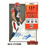 2018 Contenders Auto Malik Jefferson