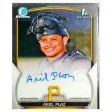 2023 Bowman Chrome Auto Axiel Plaz