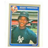 1985 Fleer #U51 Rickey Henderson