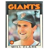 1986 Topps #24T Will Clark