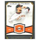 2012 Topps Gold Futures Madison Bumgarner