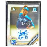 2019 Bowman Chrome Auto Carlos Hernandez