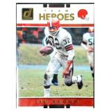 2017 Donruss Team Heroes Jim Brown
