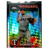 2024 Topps Chrome Logoman Max Scherzer