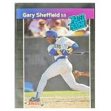 1989 Donruss Rated Rookie Gary Sheffield