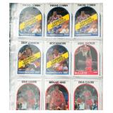 1 Page Basket Ball Cards