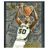 1995/96 Fleer Metal Nuts& Bolts David Robinson