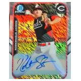 2015, Bowman Chrome, Mini, Auto, Robert Stephenson