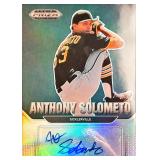 2022, Prizm, Draft Picks, Auto, Anthony Solomento