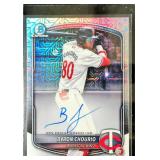 2025 Bowman Chrome Auto Prospects Byron Chourio