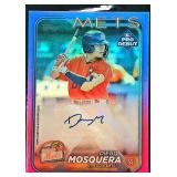 2024 Topps Pro Debut Purple Auto Diego Mosquera...