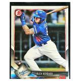 2018 Bowman R.C. Alex Verdugo