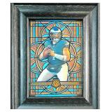 2025 Mosaic Oversized Stained Glass Jalen Hurts