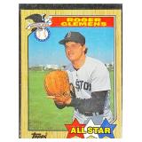1987 Topps All Star Roger Clemens