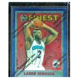 1996 Topps Finest Larry Johnson