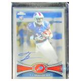 2012 Topps Chrome Auto T.J. Graham