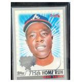 2000 Topps Magic Moments 715th Homerun Hank Aaron