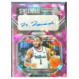 2023 Prizm Draft Picks Auto Markquis Nowell 80/99