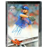 2017 Topps Chrome Auto Josh Smoker