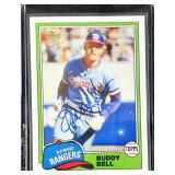 2012 Topps Archives Auto Buddy Bell