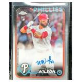 2024 Topps Chrome Auto Weston Wilson