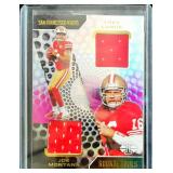 Rookie Idols Patch Joe Montana & Trey Lance