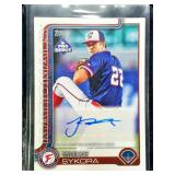 2025 Topps Pro Debut Auto Travis Sykora