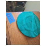 green hat