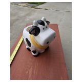 Cow-shaped planter