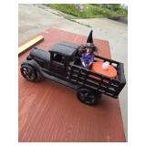 Vintage Cast Iron Halloween Truck