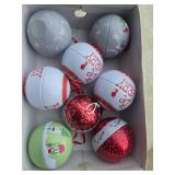 Set of Christmas Baubles