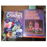 Lot of 2 Crochet Pattern Books: Big Book of Scrap