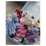 Collection of Hand-Crochet Dolls