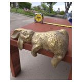 Brass Rabbit Table Leg