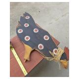 Vintage Wooden Chicken Decoration