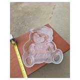 Clear Bear-Shaped Tray