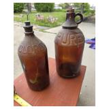 Antique Glass Jugs