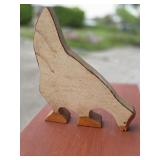 Wooden Bird Figurine