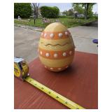 Decorative Ceramic Easter Egg cookie jar