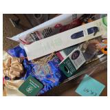 Crafting & Sewing Supplies Lot with Decorative Ite