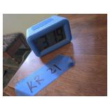 Blue Digital Clock