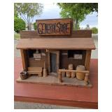 Wooden General Store Model