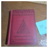 Mathematics for the Eighth Grade Textbook, Califor